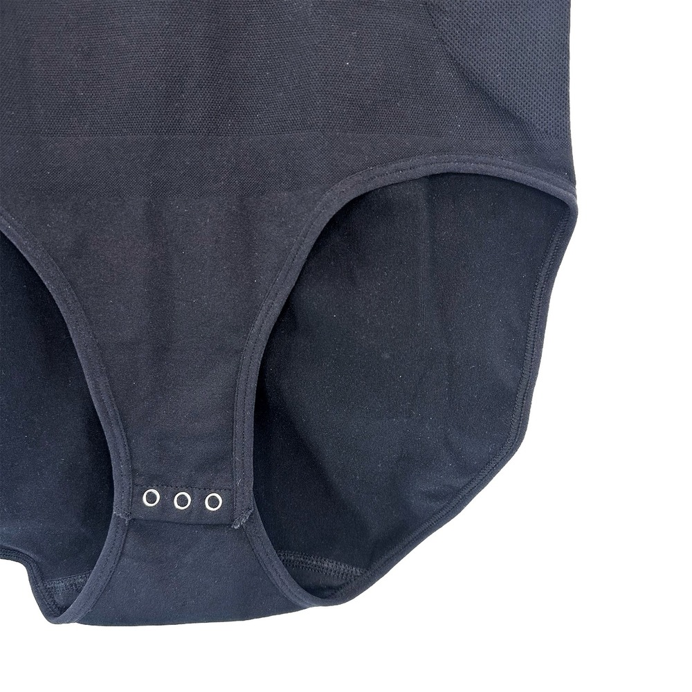SHAPERMINT All Day Every Day Scoop Neck Bodysuit NWT • Large • black - Picture 3 of 7